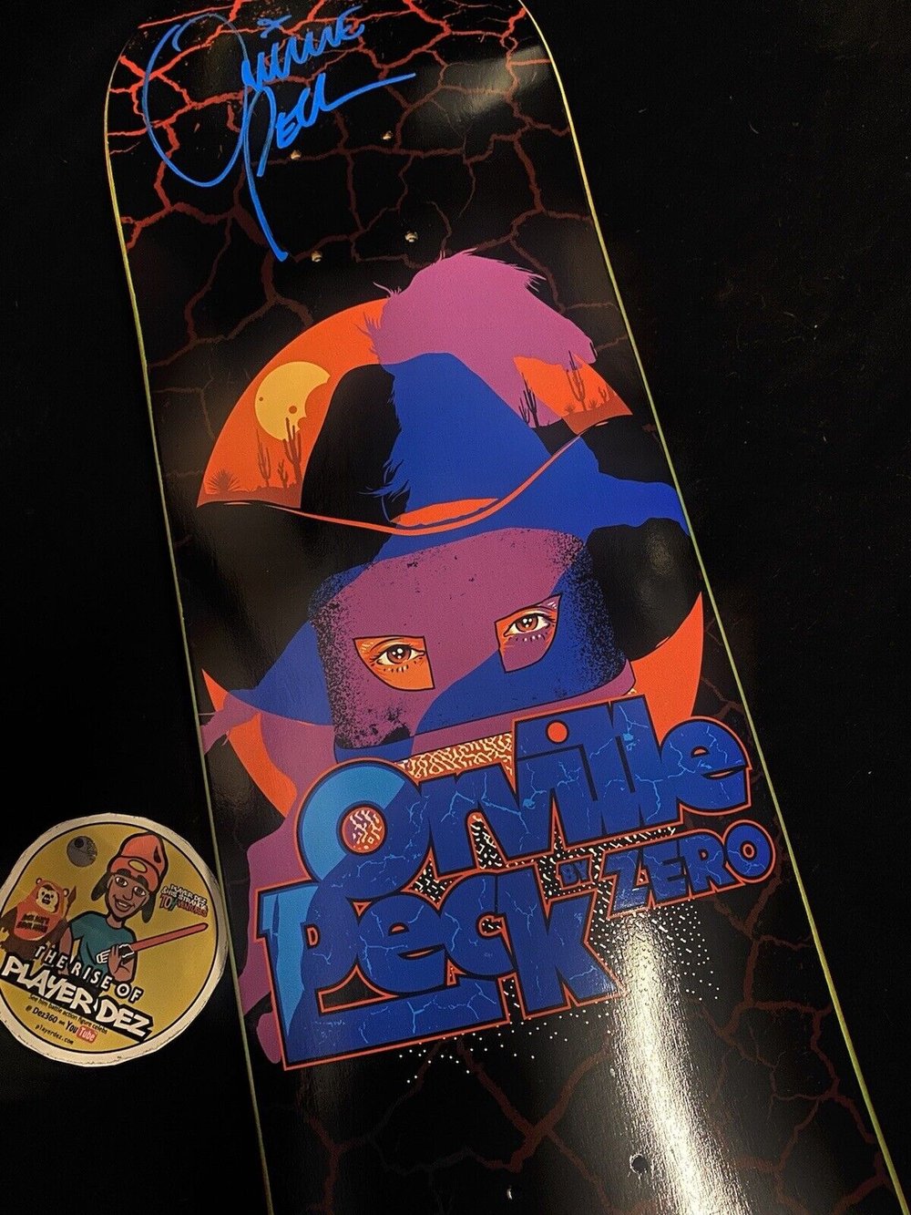 Signed Orville Peck Rodeo Edition Zero Autographed Skateboard Deck