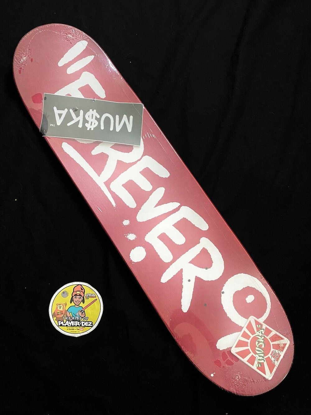 Signed Chad MUSKA FOREVER Shorty’s Rising Sun Autographed Skateboard Deck