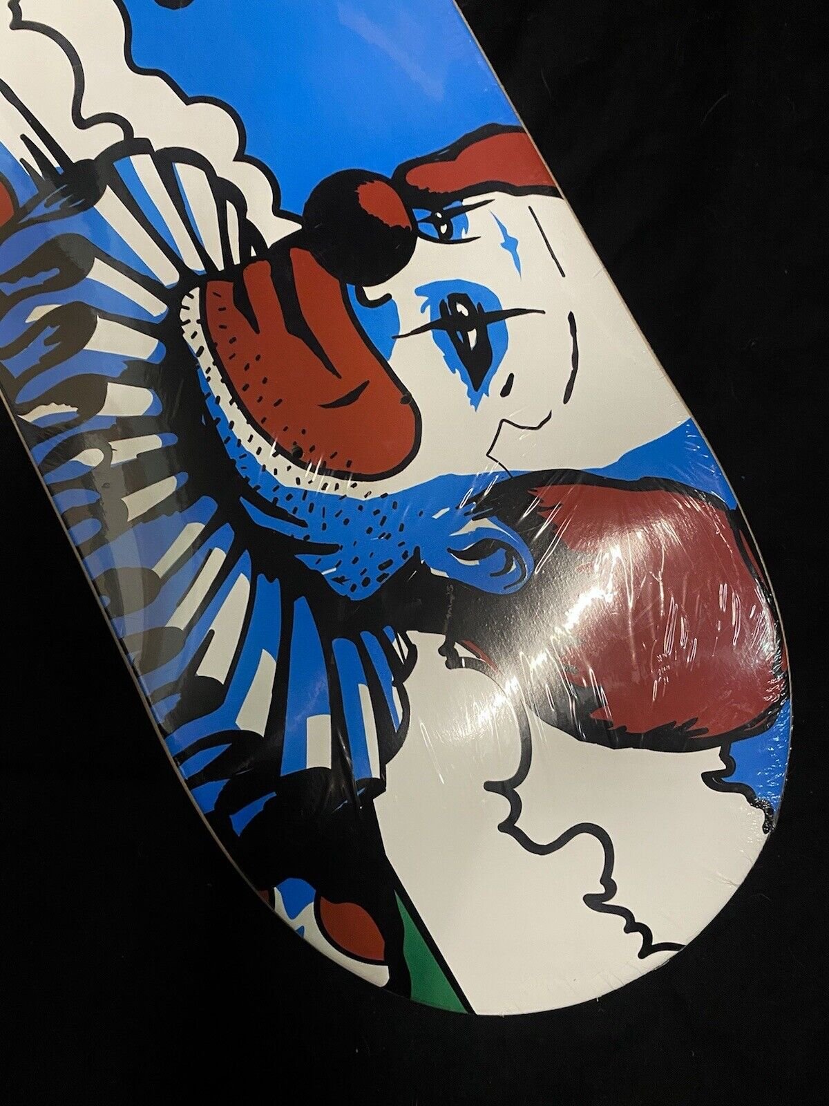 Signed Simon Woodstock Arise And Shine Autographed Skateboard Deck Sonic Clown Circus