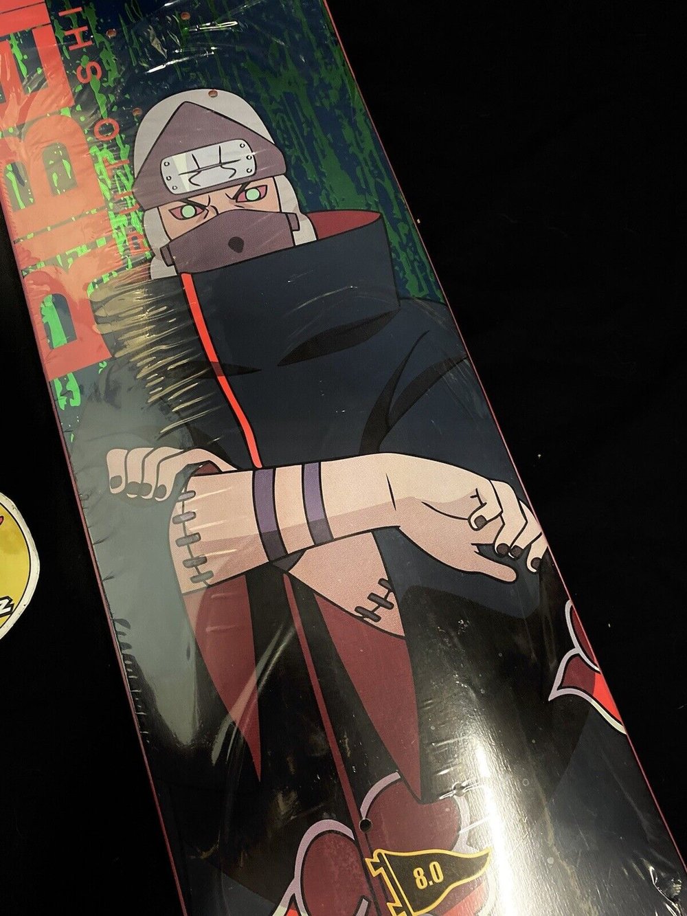 Signed Carlos Ribeiro Primitive Autographed Skateboard Deck Unreleased Sample Naruto Shippuden