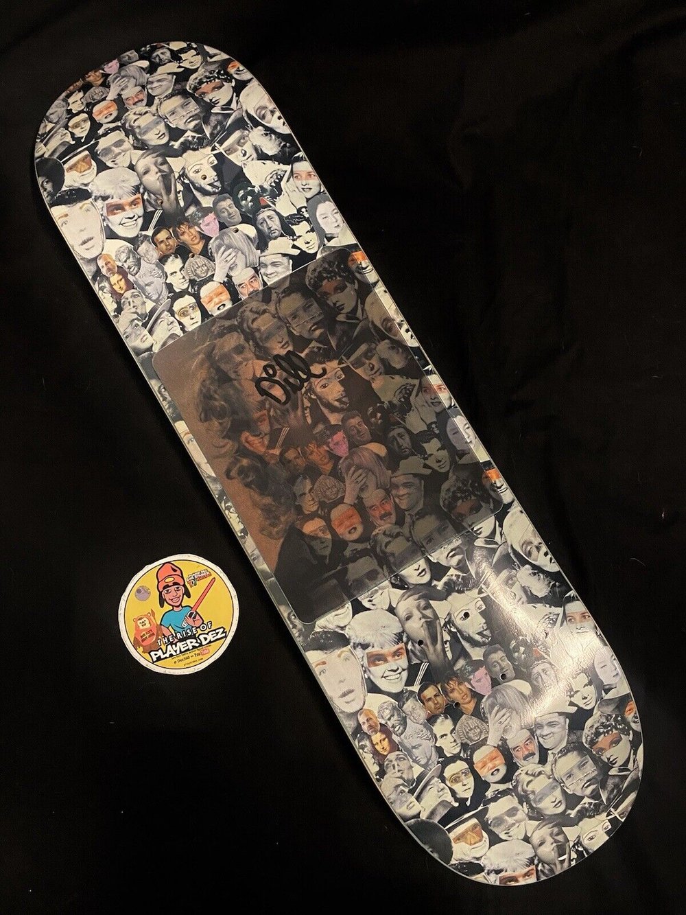 Signed Jason Dill F****** Awesome Holographic FA Autographed Skateboard Deck