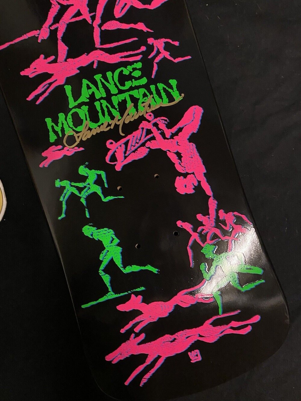 Signed Lance Mountain Bones Brigade Series 14 Autographed Skateboard Deck Powell Peralta