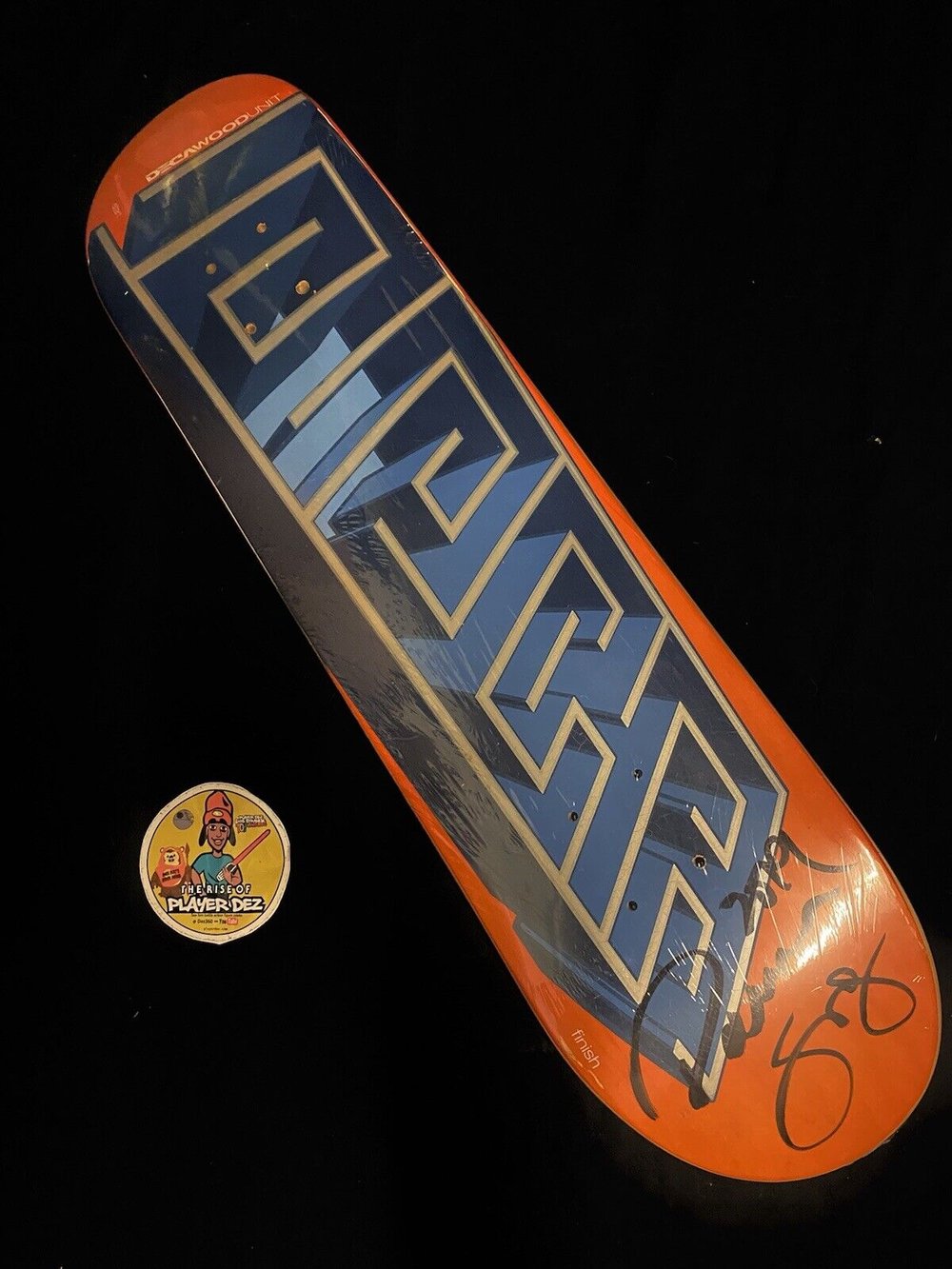 Signed Daewon Song Deca Autographed Skateboard Deck Maze