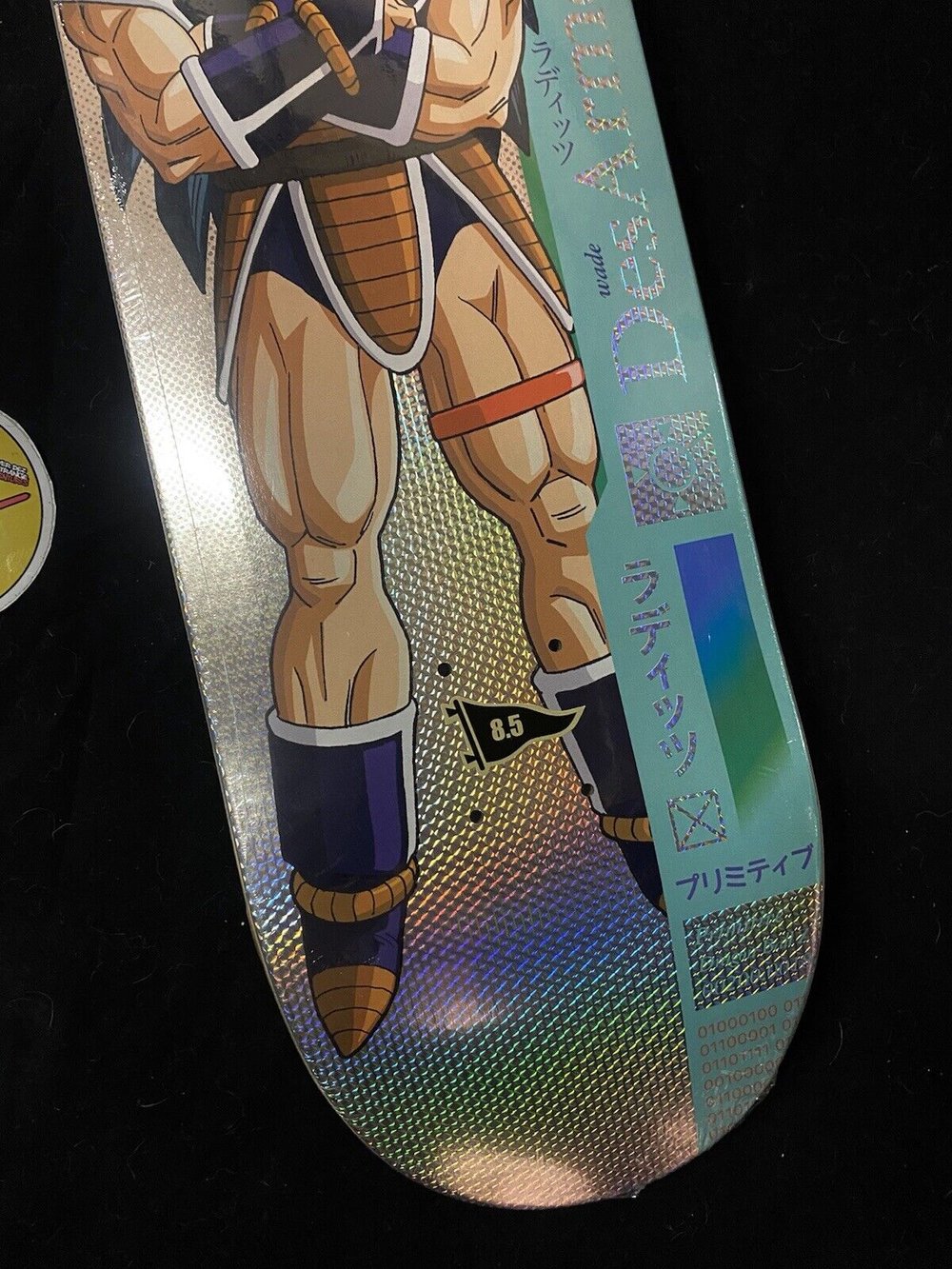 Signed Wade Desarmo Autographed Skateboard Deck Primitive Dragonball Z Raditz