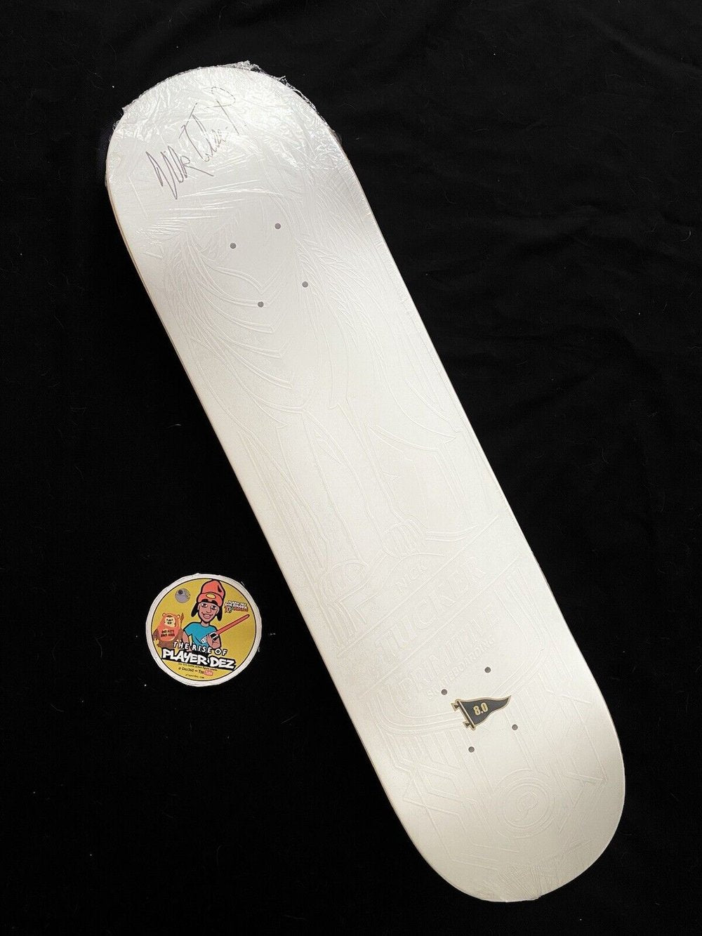 Signed Nick Tucker Primitive Autographed Skateboard Deck Spirit Animal