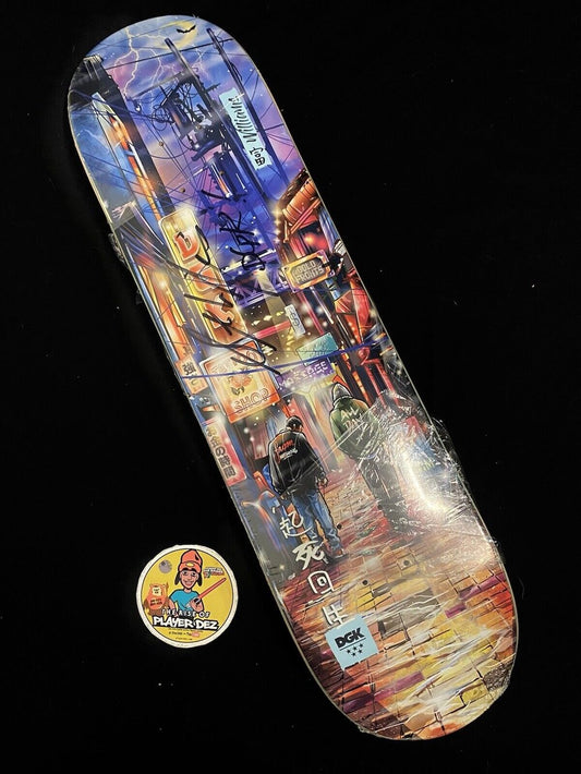 Signed Stevie Williams DGK Autographed Skateboard Deck Prosperity Dirty Ghetto Kids