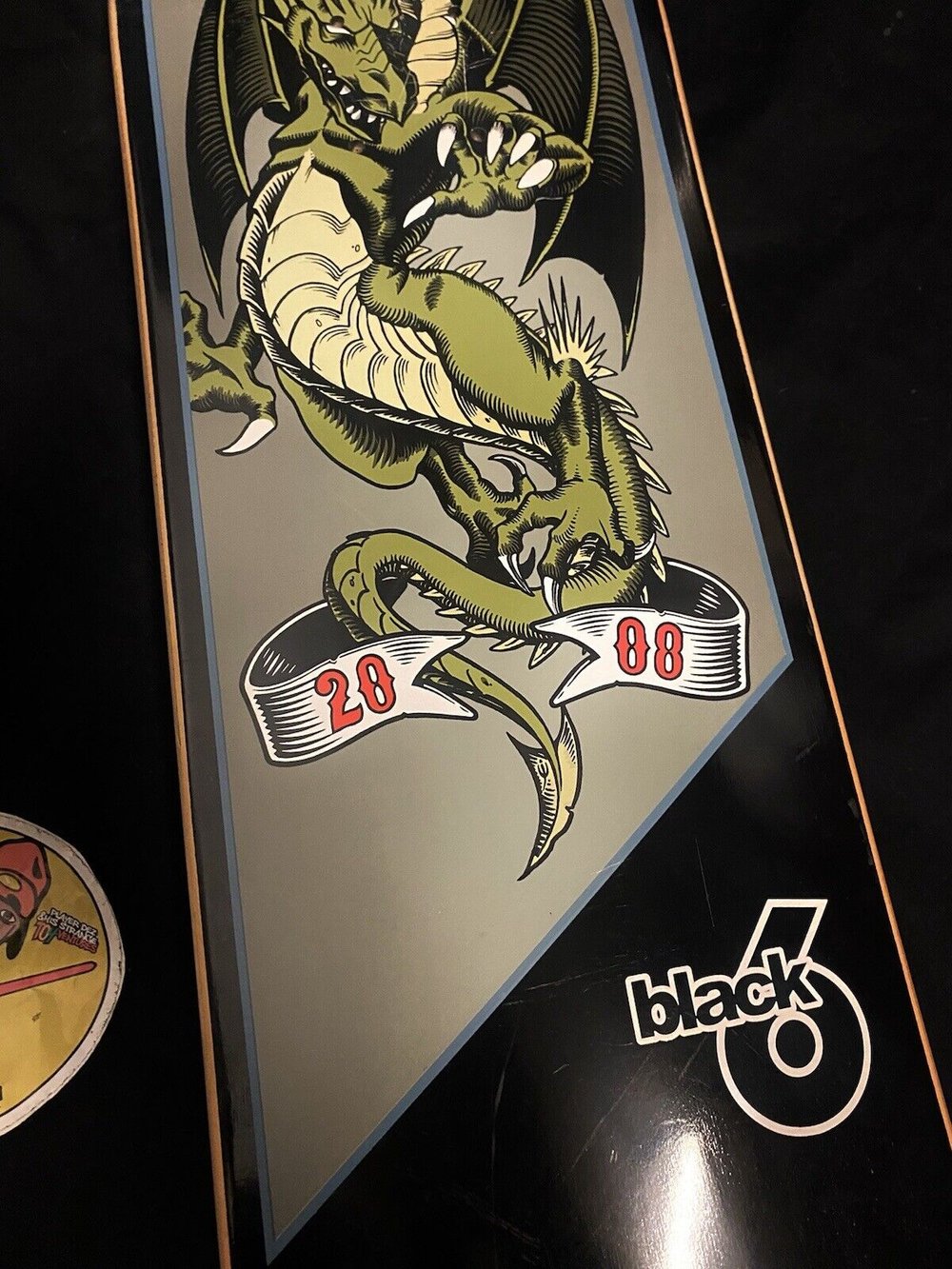 Signed Tony Hawk Birdhouse Autographed Skateboard Deck Black 6