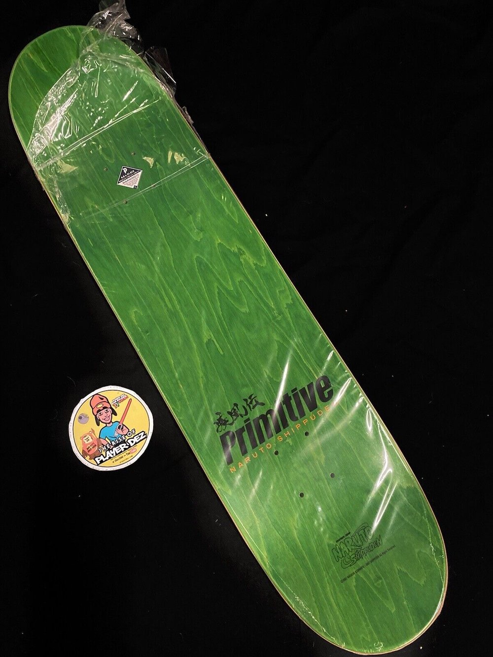 Signed Carlos Ribeiro Primitive Autographed Skateboard Deck Unreleased Sample Naruto Shippuden