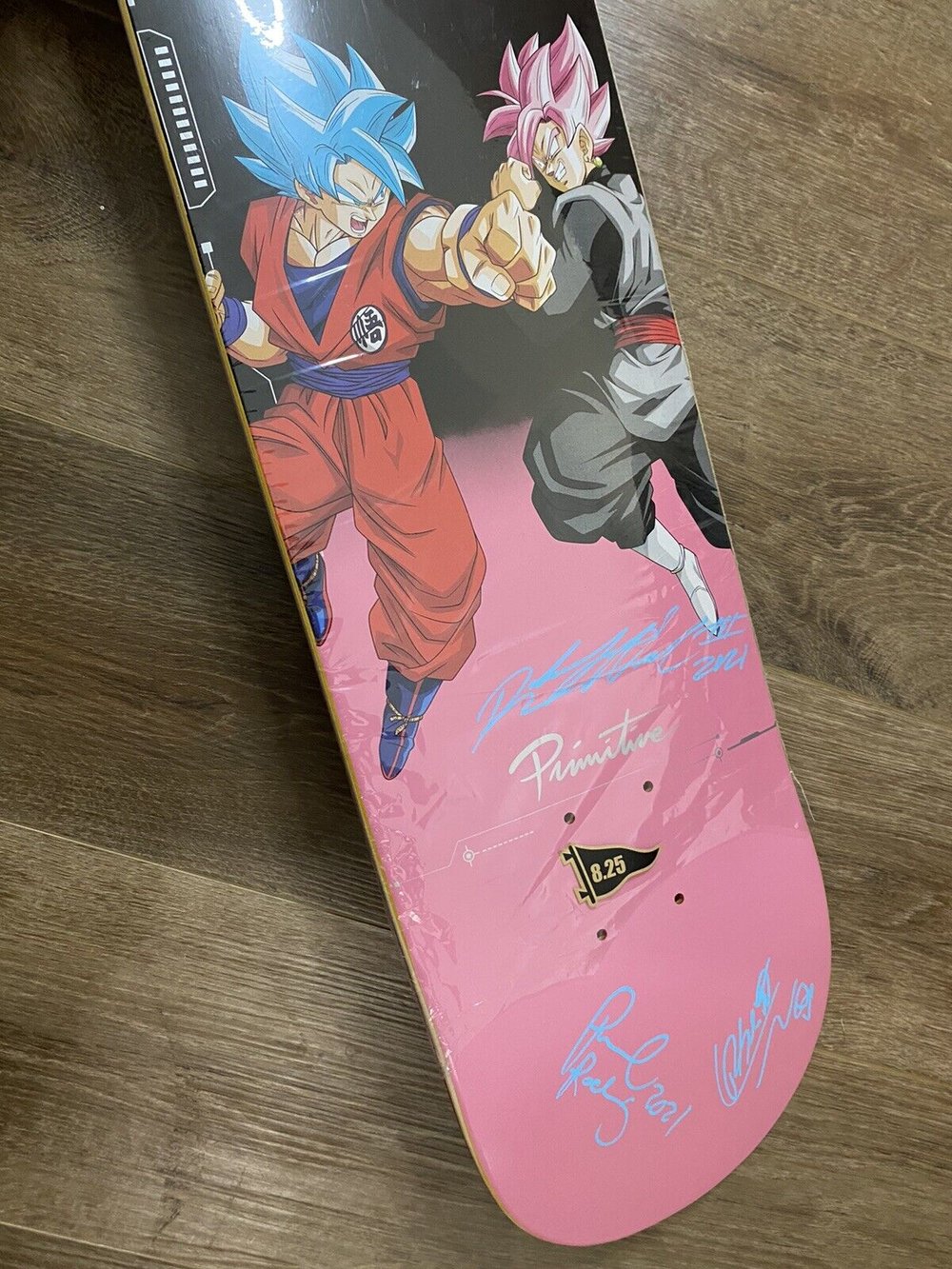 Signed Robert Neal Paul Rodriguez Carlos Ribeiro Primitive Autographed Deck Dragon Ball Super