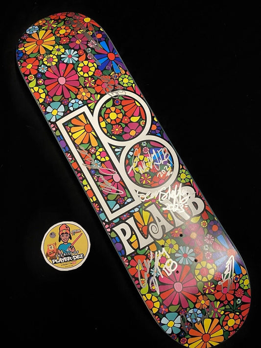 Signed Danny Way Colin McKay PJ Ladd Plan B Team Autographed Skateboard Deck