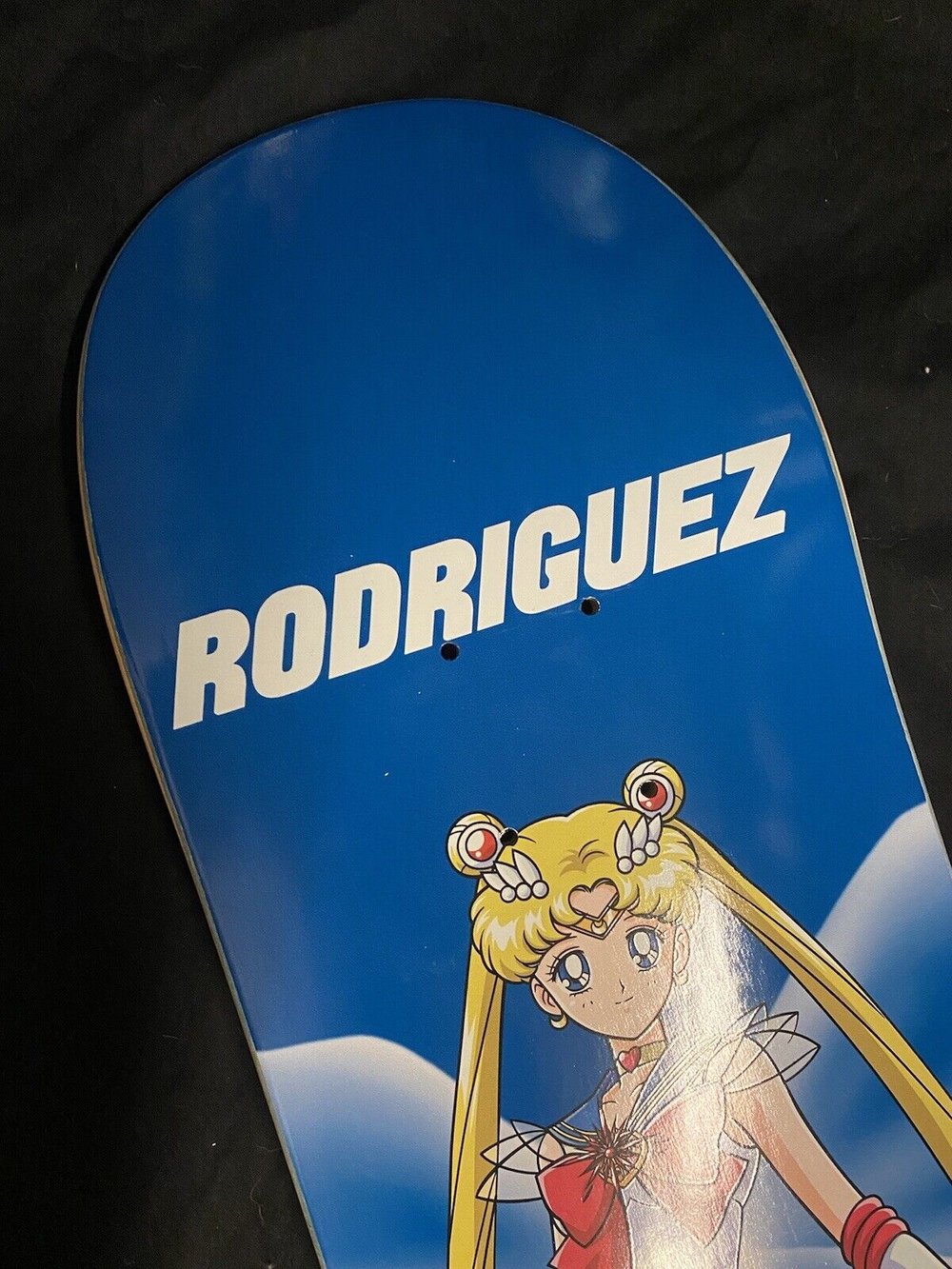 Signed Paul Rodriguez Primitive Sailor Moon Autographed Skateboard Deck Anime