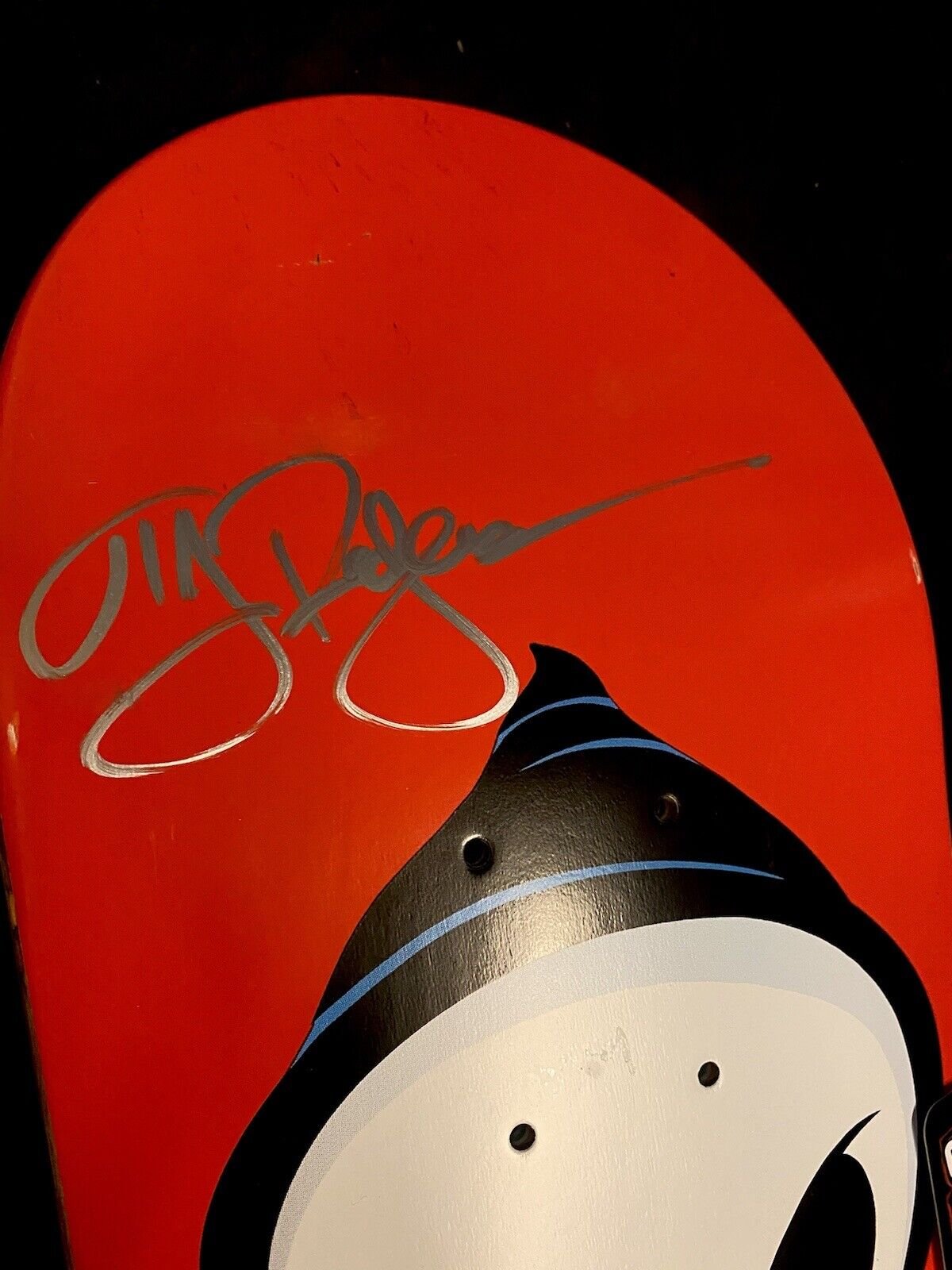 Signed TJ Rogers Blind Pro Model Autographed Skateboard Deck Reaper Boom Box