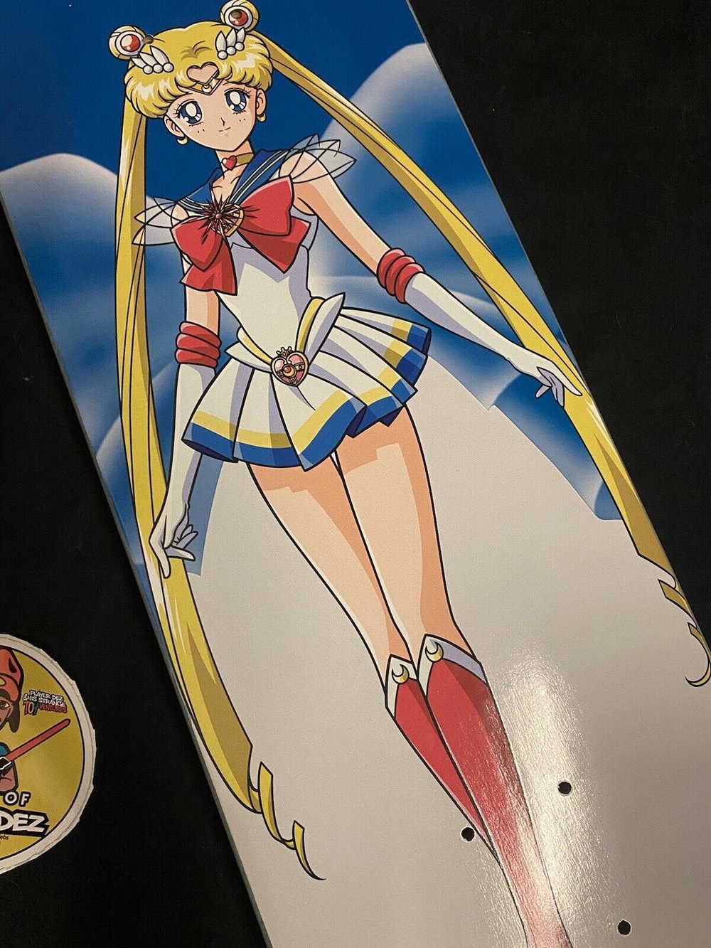 Signed Paul Rodriguez Primitive Sailor Moon Autographed Skateboard Deck Anime