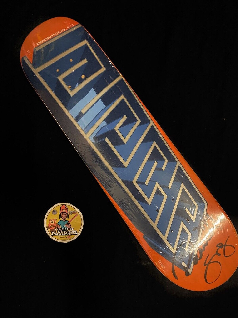 Signed Daewon Song Deca Autographed Skateboard Deck Maze