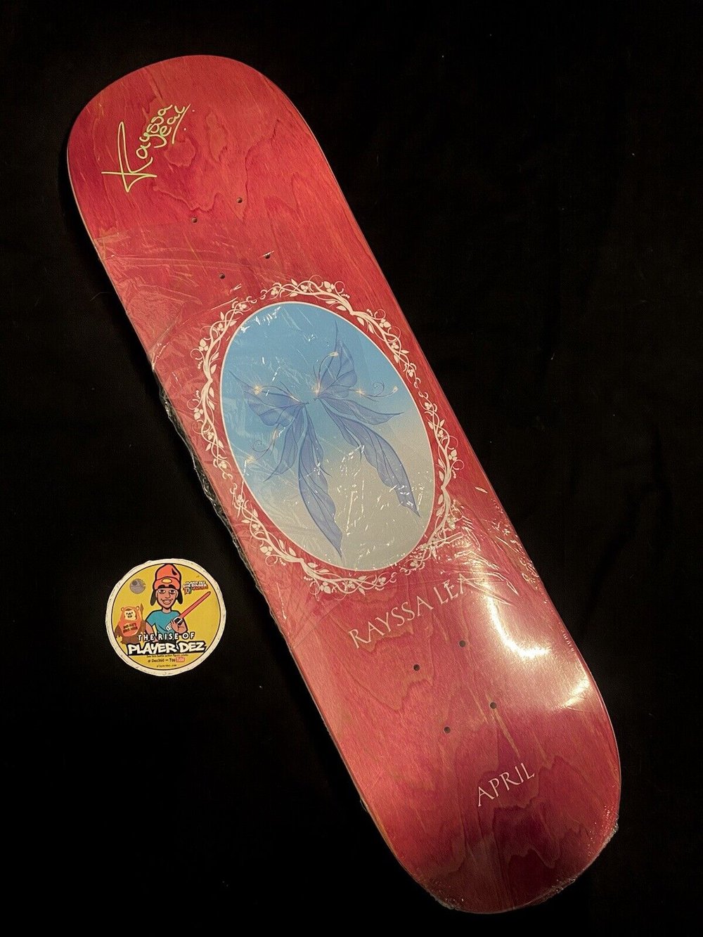 Signed Rayssa Leal Pro Debut April Autographed Skateboard Deck