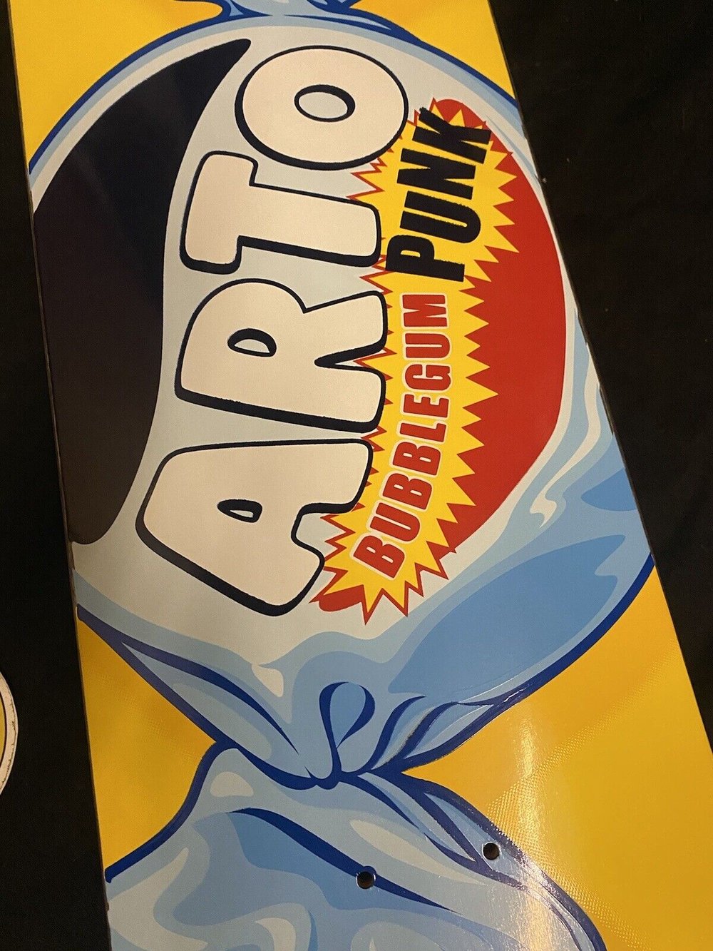 Signed Arto Saari FLIP Autographed Skateboard Deck Bubble Gum Pro Model