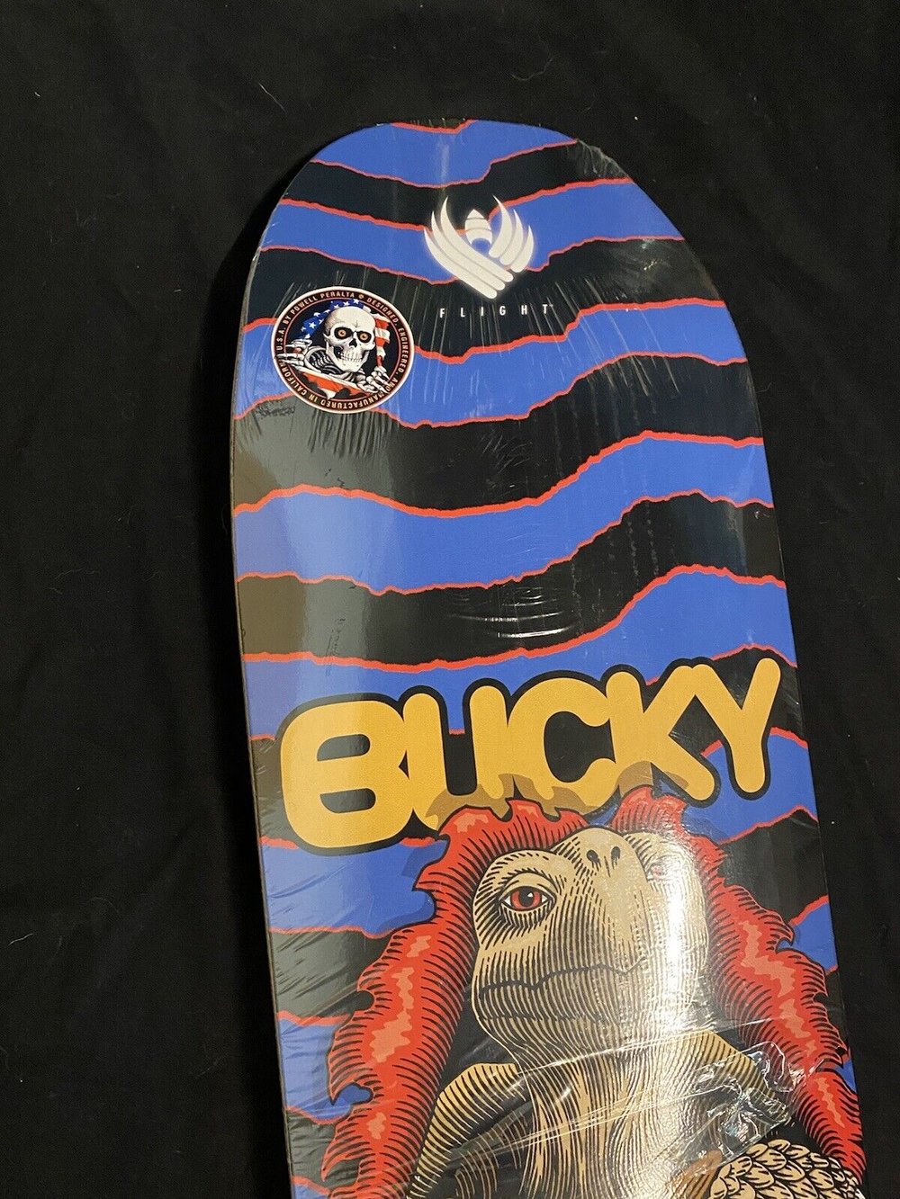 Signed Bucky Lasek Powell Peralta Autographed Skateboard Deck Tortoise Flight