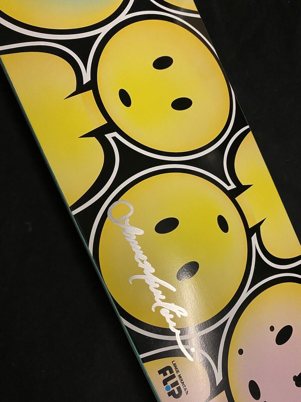 Signed Lance Mountain Flip Autographed Skateboard Deck Pro Model The Doughboy