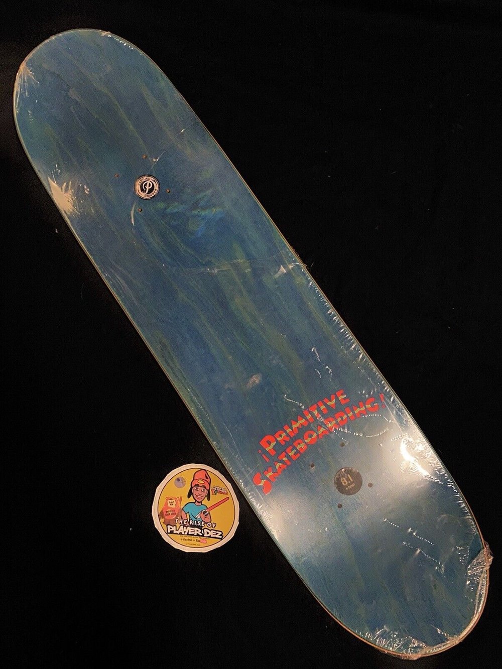 Signed Nick Tucker Primitive Autographed Skateboard Deck 3 Sombrero Amigos