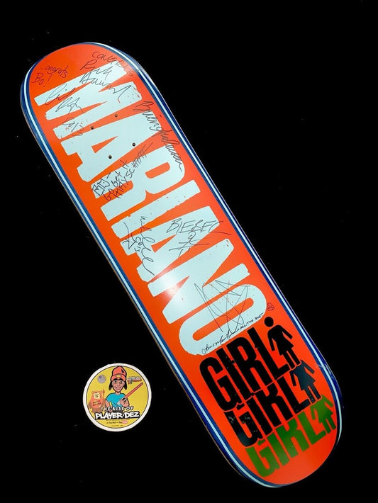 Signed Eric Koston Lance Mountain Brian Anderson Rick Howard Autographed Skateboard Deck Guy Mariano