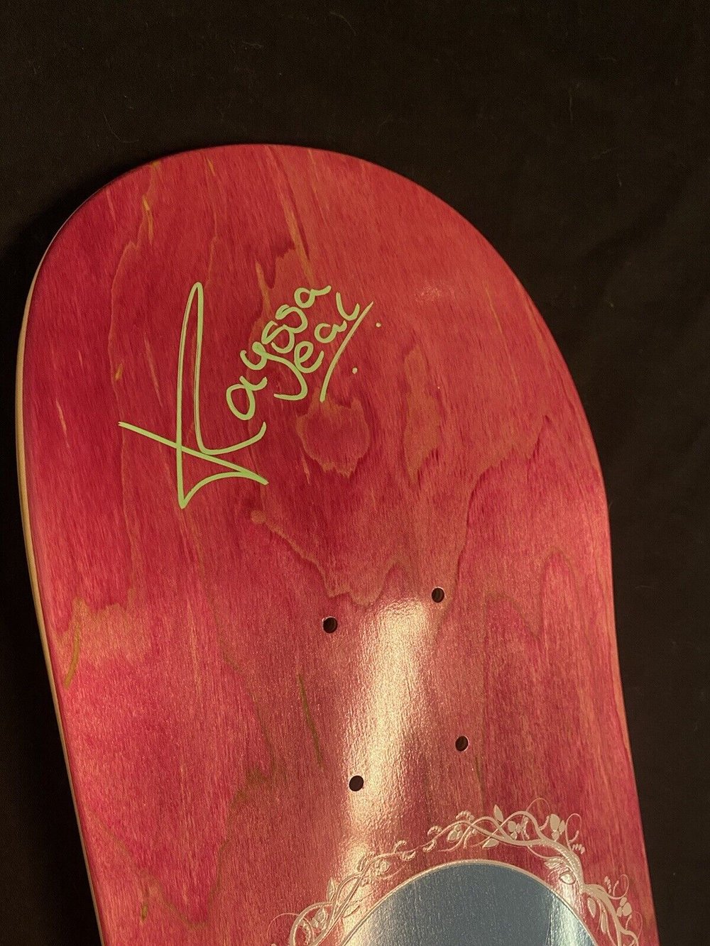 Signed Rayssa Leal Pro Debut April Autographed Skateboard Deck