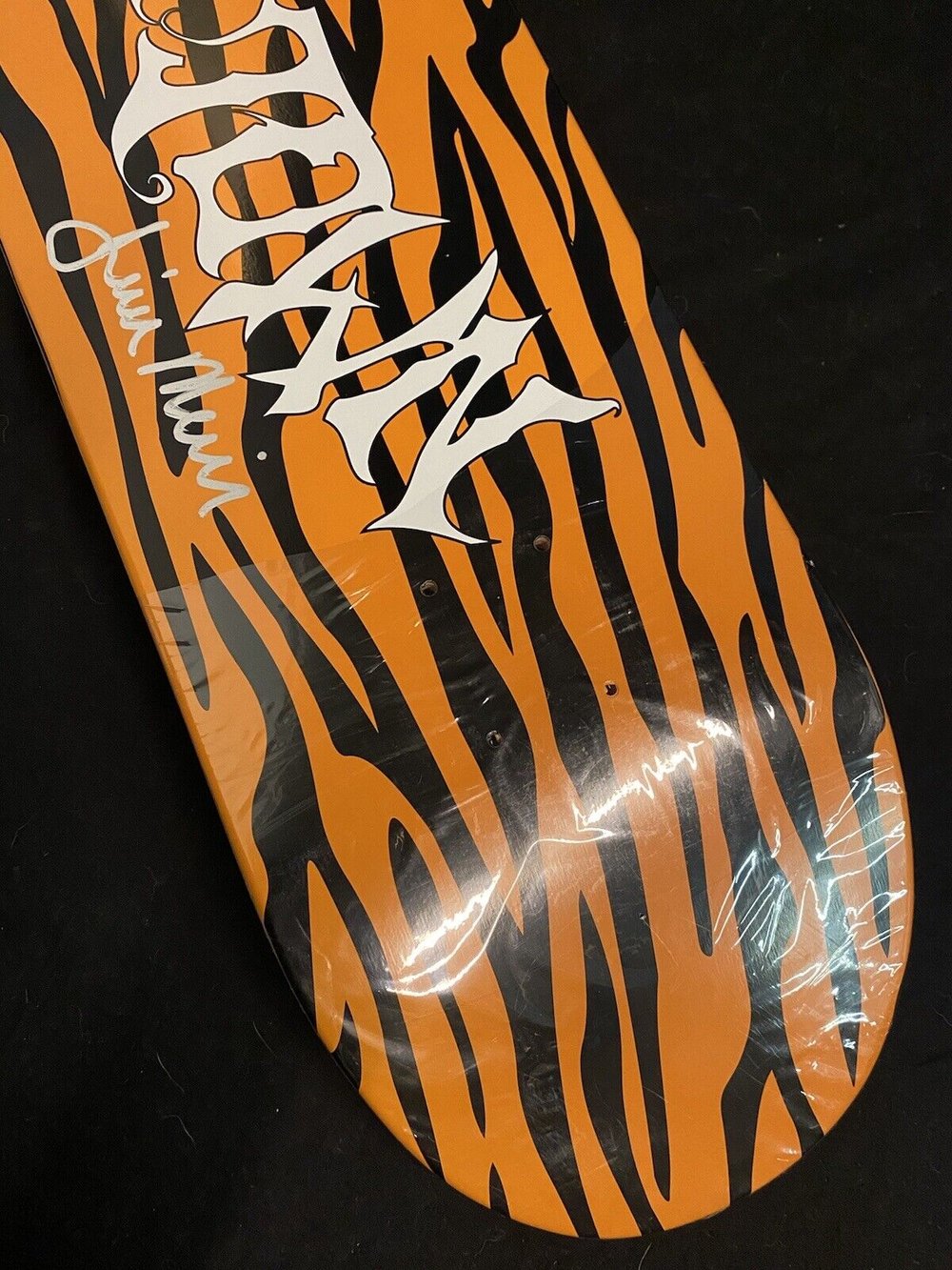 Signed Jim Muir Dogtown Autographed Skateboard Deck Horror Script Animal Street