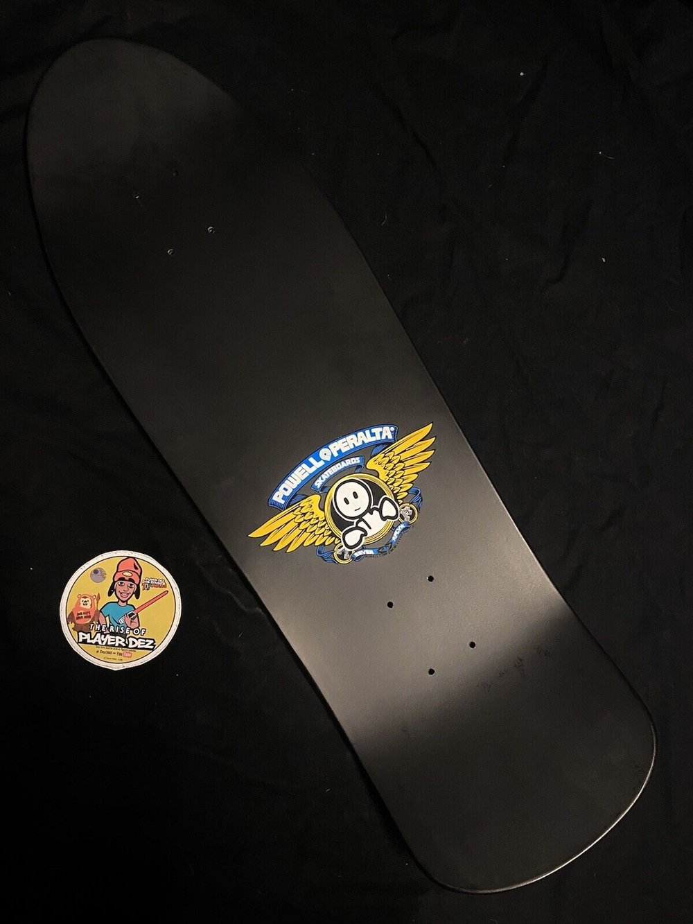 Signed Lance Mountain Autographed Skateboard Deck Doughboy Bones Brigade Powell Peralta