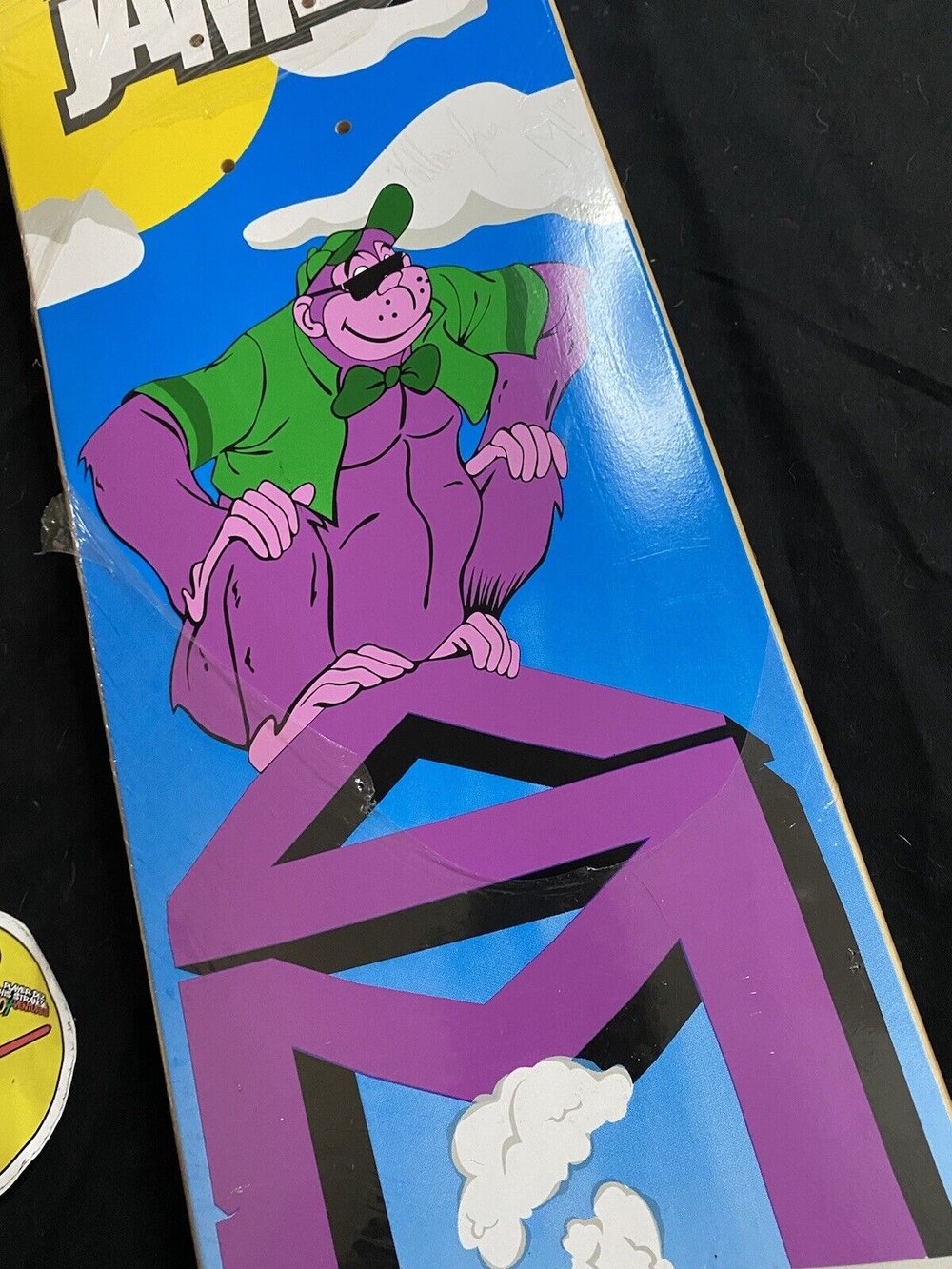 Signed Kellen James SK8MAFIA Grape Ape DooDoo Autographed Skateboard Deck