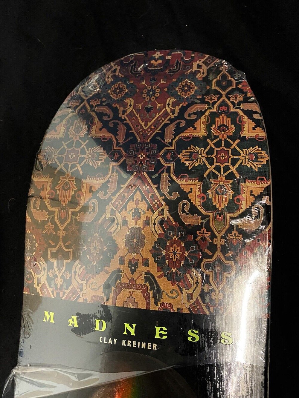 Signed Clay Kreiner Madness Autographed Skateboard Deck Shelter Impact Holofoil