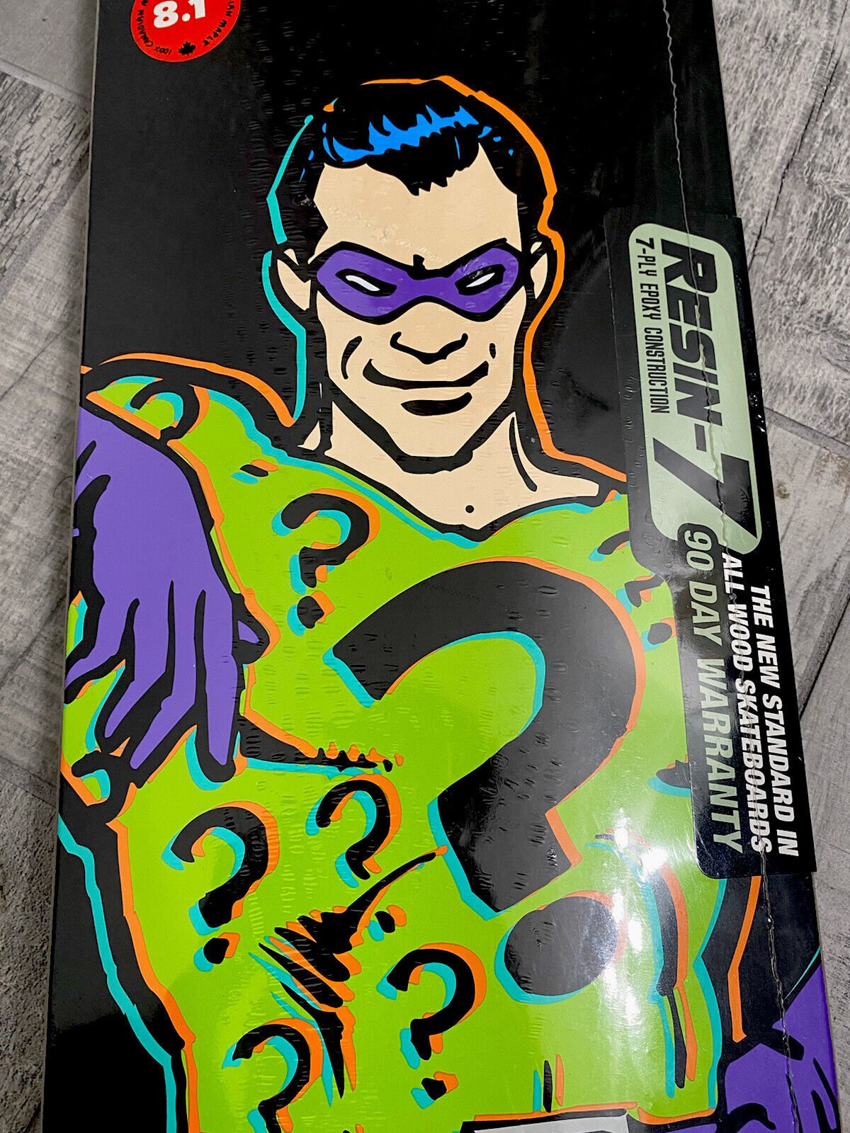 Signed Rodney Mullen Almost Riddler Autographed Skateboard Deck