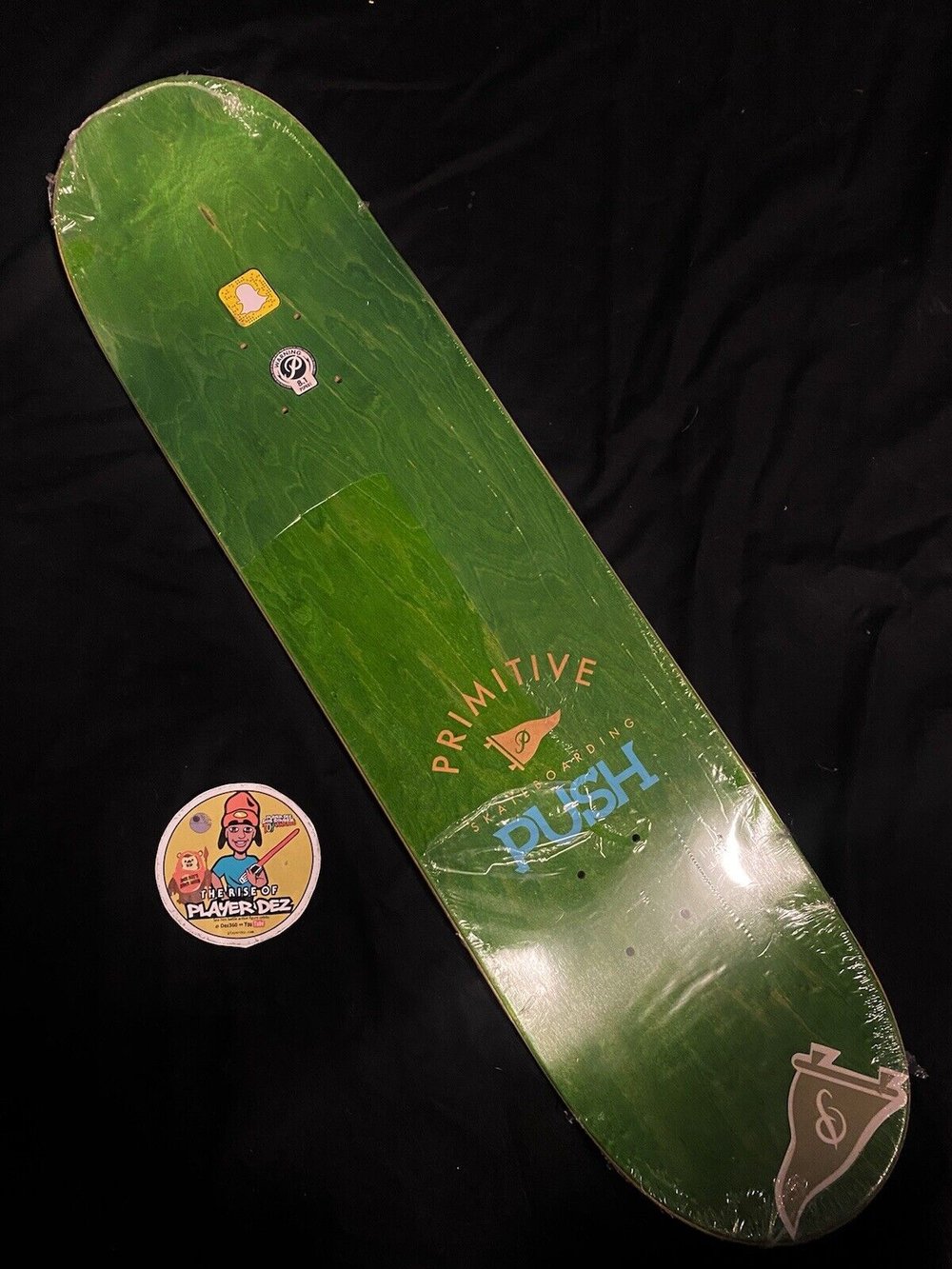 Signed Nick Tucker Push Primitive Autographed Skateboard Deck White Wolf Spirit Animal