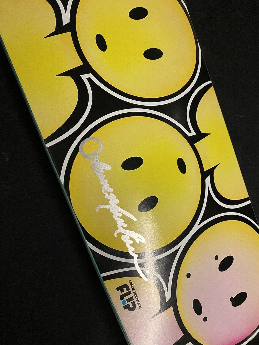 Signed Lance Mountain Flip Autographed Skateboard Deck Pro Model The Doughboy