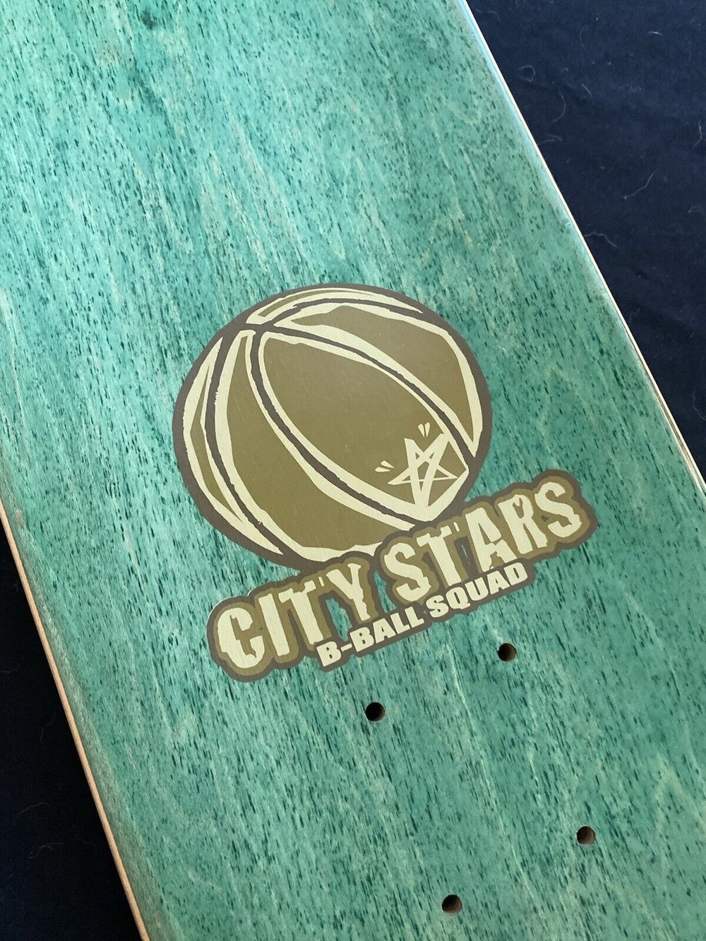 Signed Ryan Denman City Stars Autographed Skateboard Deck