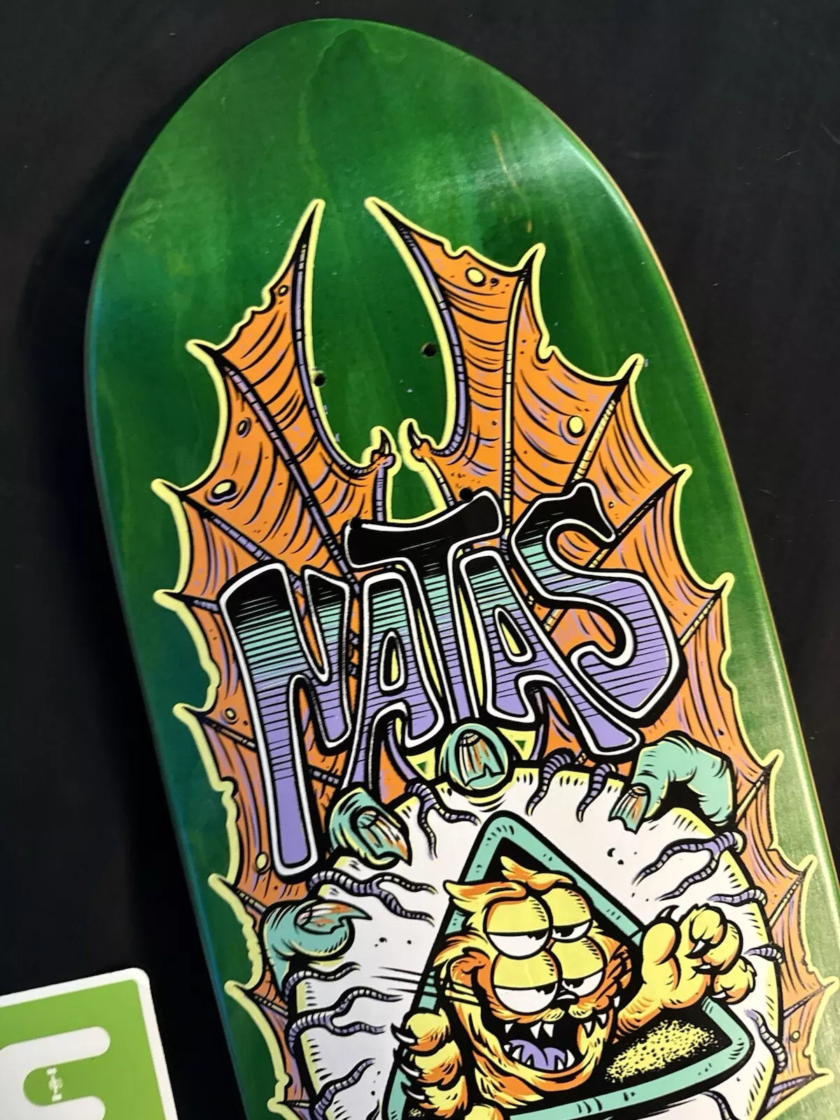 Natas Kaupas Signed Burrito SMA Autographed Santa Monica Airlines Skateboard Deck