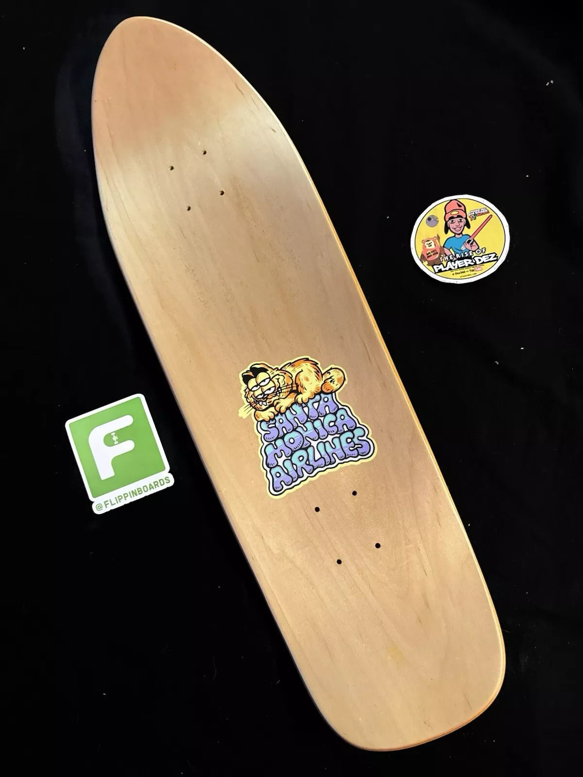 Natas Kaupas Signed Burrito SMA Autographed Santa Monica Airlines Skateboard Deck
