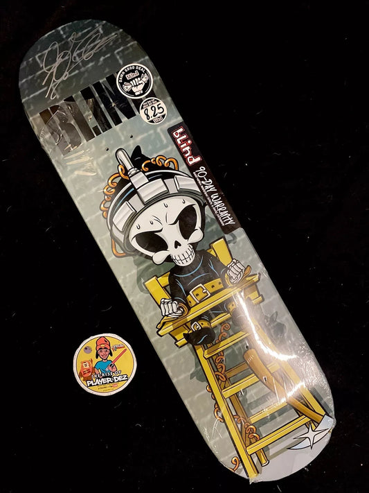 Sora Shirai Signed Blind Reaper Electric Chair Autographed Skateboard Deck