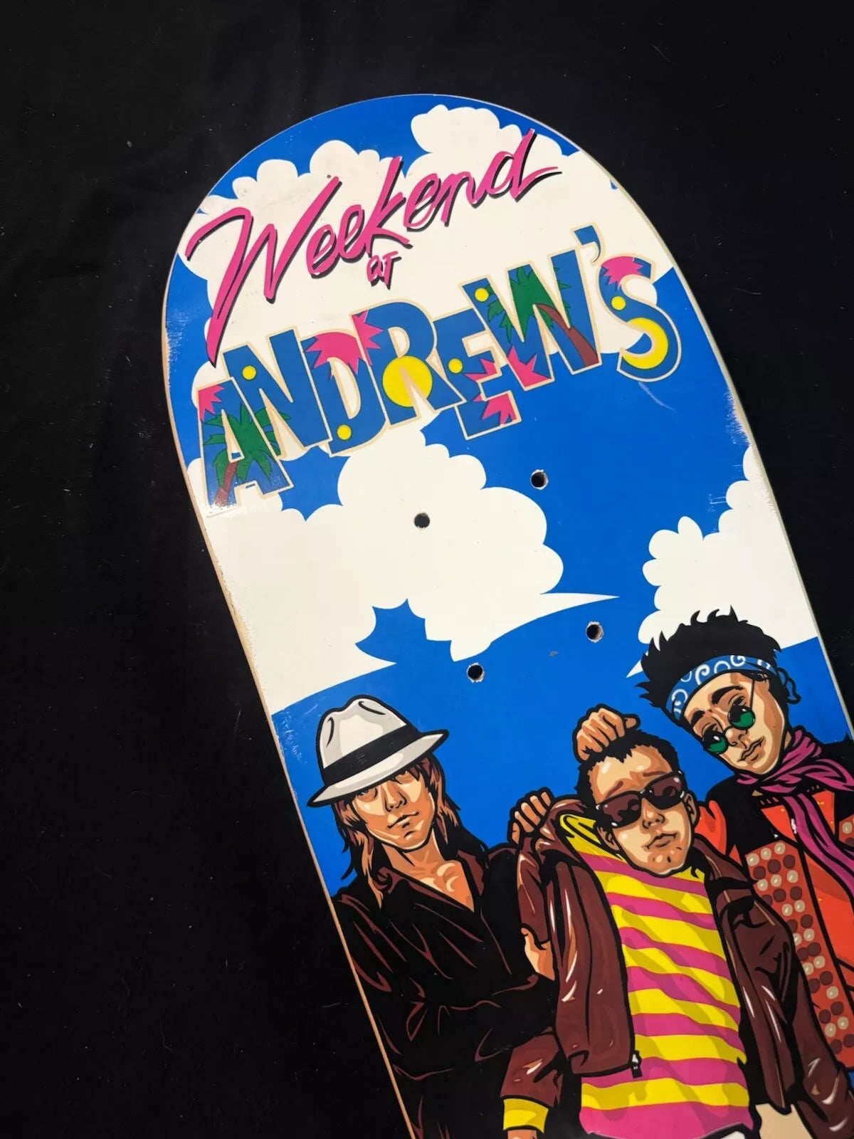 Andrew Reynolds Signed Weekend At Andrews Autographed Baker Skateboard Deck
