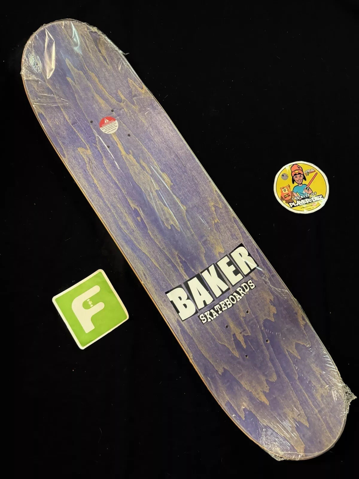 Andrew Reynolds Signed Wolf Native Chief Autographed Baker Skateboard Deck