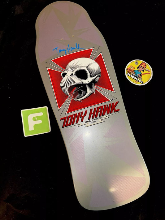 Tony Hawk Signed Bones Brigade Series 12 Autographed Powell Skateboard Deck