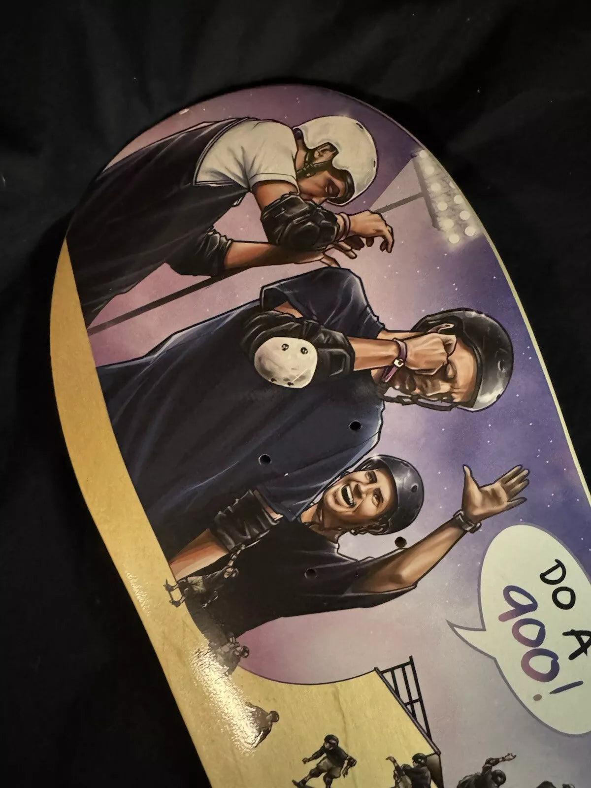 Tony Hawk Signed Do A 900 Autographed Storied Bones Skateboard Deck