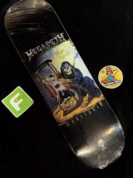 Paul Rodriguez Signed Primitive Megadeth Autographed Skateboard Deck