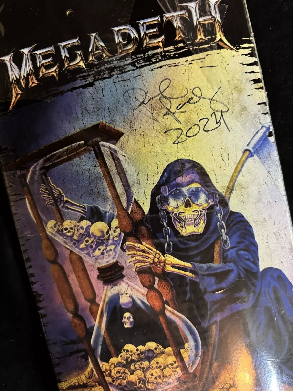 Paul Rodriguez Signed Primitive Megadeth Autographed Skateboard Deck