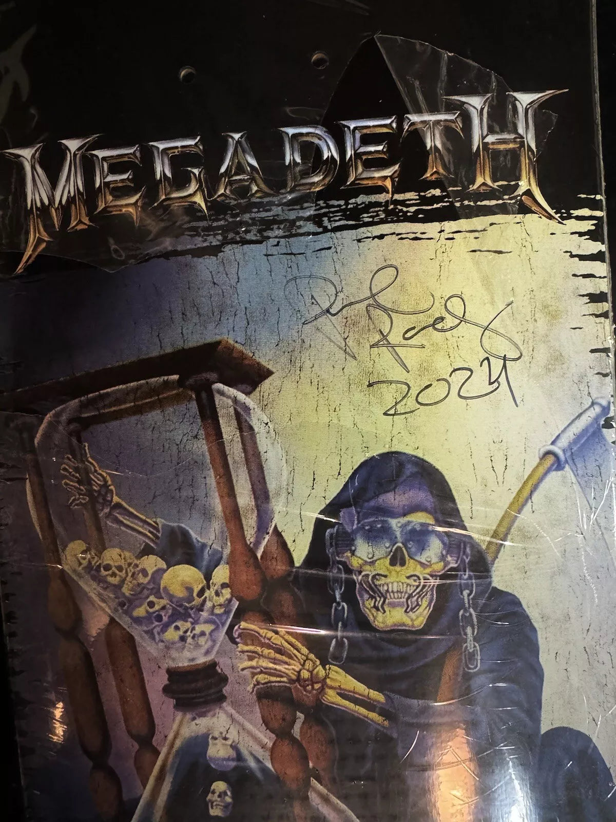 Paul Rodriguez Signed Primitive Megadeth Autographed Skateboard Deck