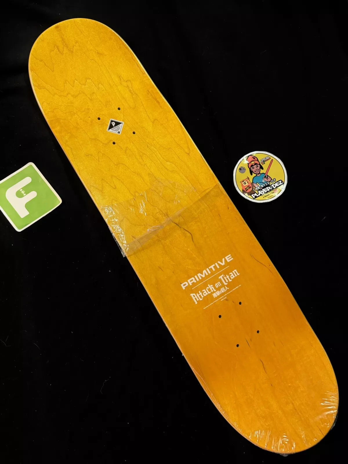 Paul Rodriguez Signed Attack On Titan Autographed Primitive Skateboard Deck Anime