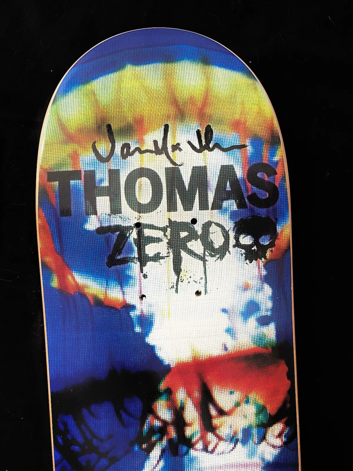 Jamie Thomas Signed Strange World Autographed Skateboard Deck