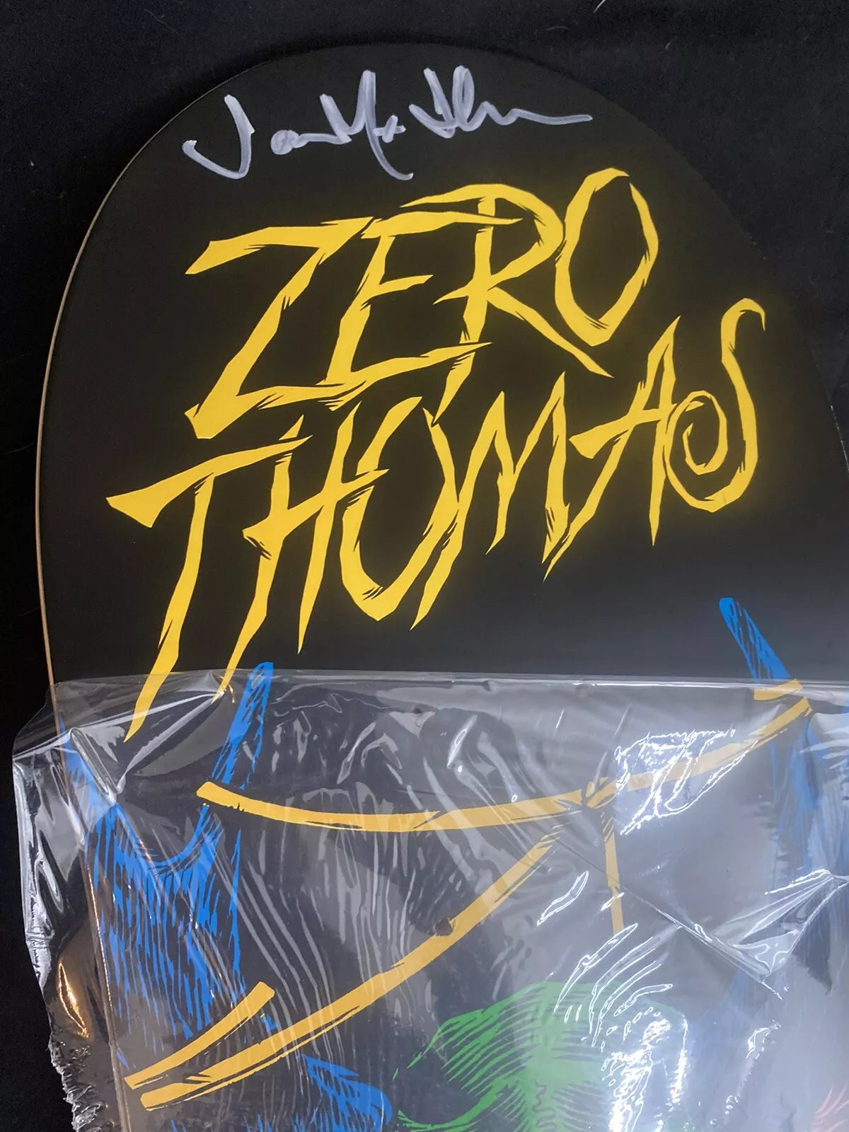 Jamie Thomas Signed BlackLight Zero Autographed Skateboard Deck