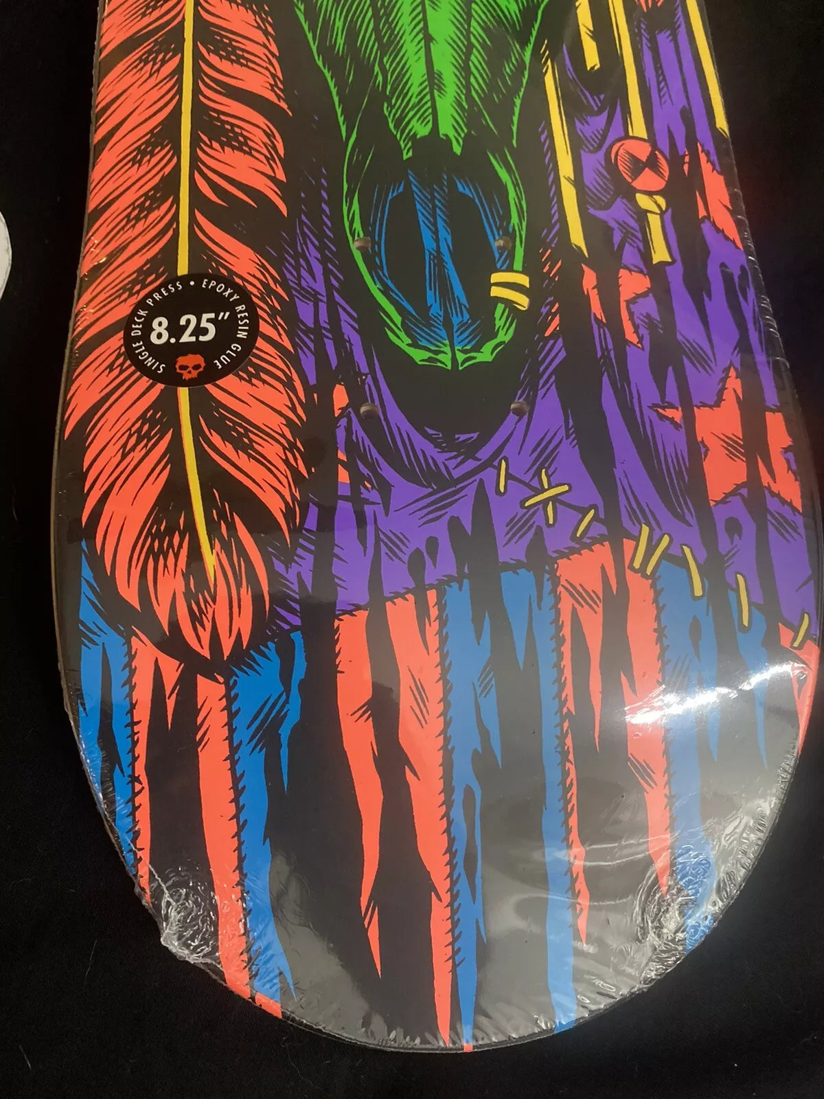Jamie Thomas Signed BlackLight Zero Autographed Skateboard Deck