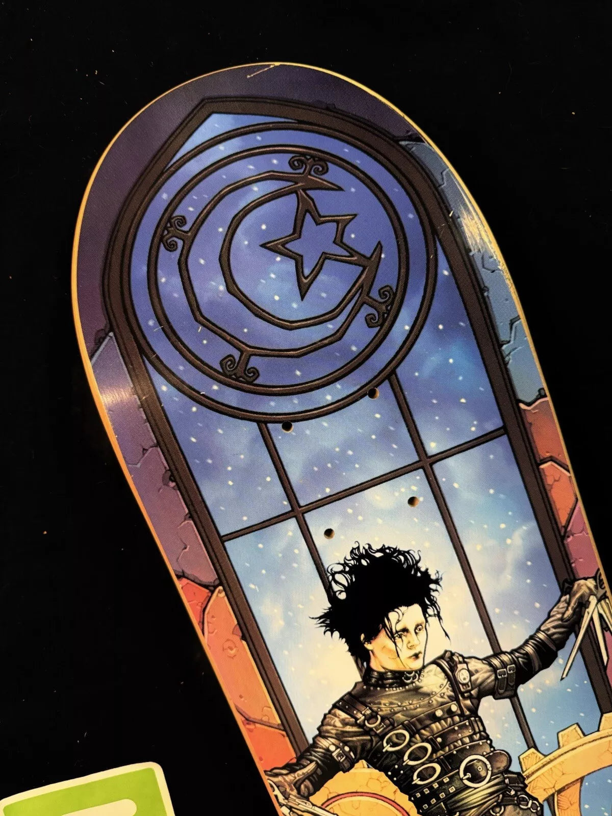 Corey Duffel Signed Edward Scissorhands Autographed Foundation Skateboard Deck