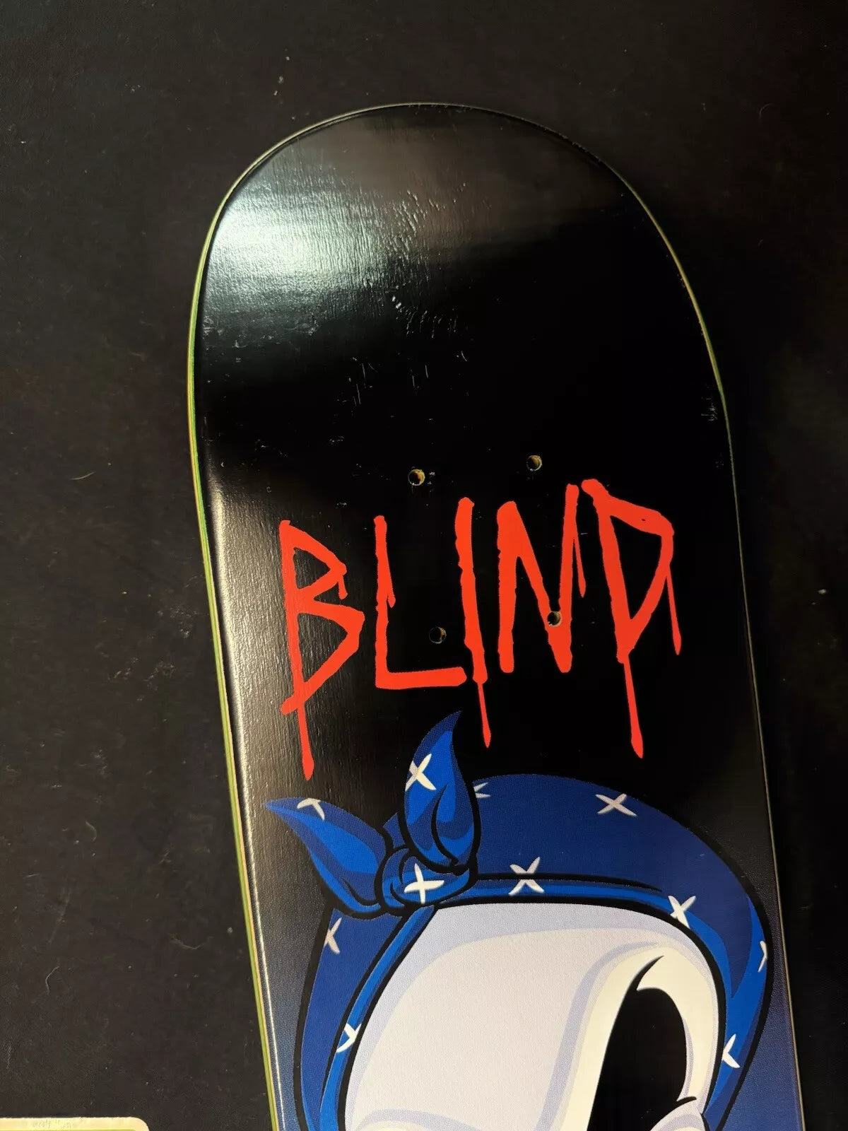 Blind Thugsta Reaper Bandana Tupac Skateboard Deck Vintage Mini Mid