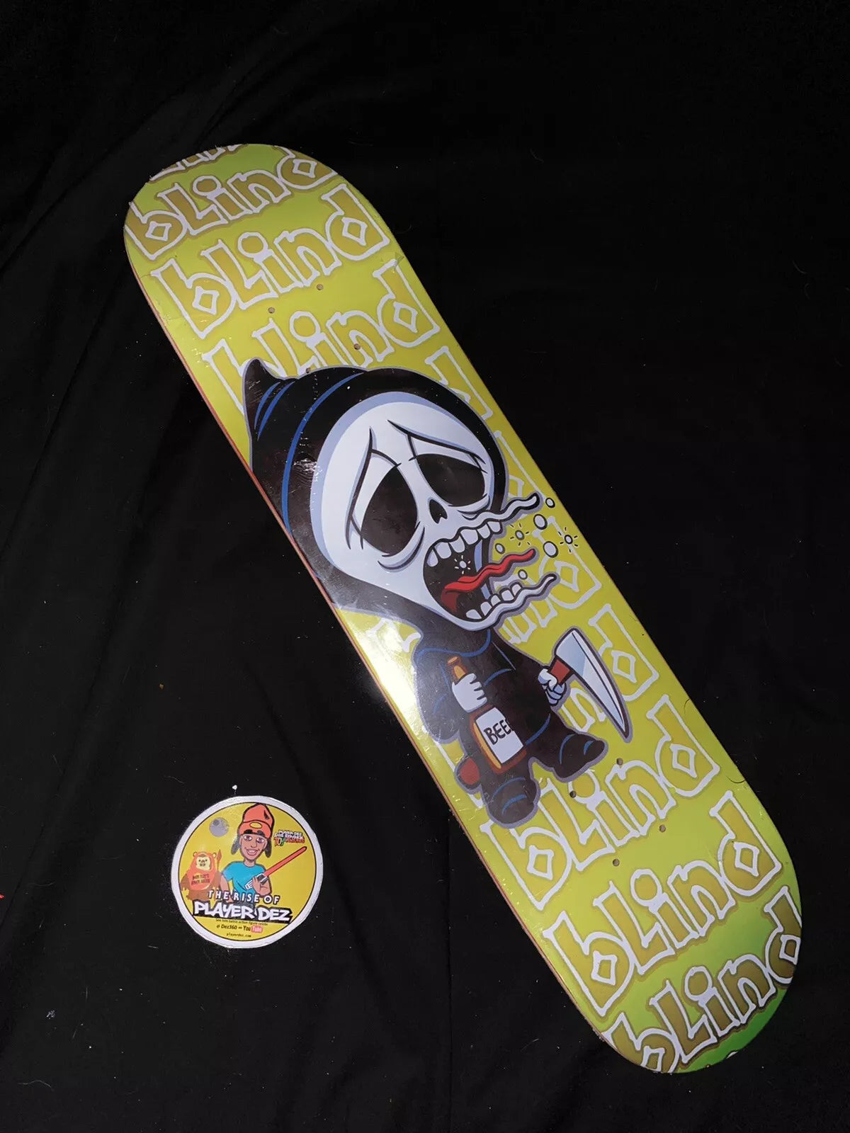Blind Vintage Burping Reaper Skateboard Deck